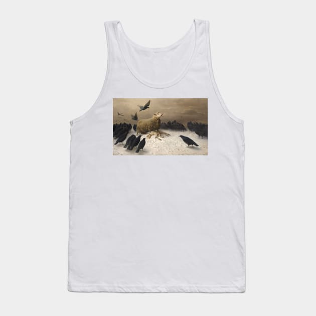 Anguish by August Friedrich Schenck Tank Top by Classic Art Stall